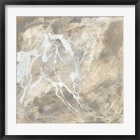 Framed White Horse I