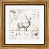 Framed 'Wild and Beautiful X' border=