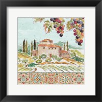 Framed Tuscan Breeze II