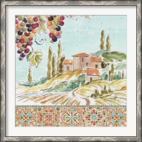 Framed Tuscan Breeze III