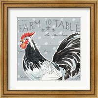 Framed Roosters Call III