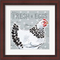 Framed Roosters Call II