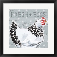 Framed Roosters Call II