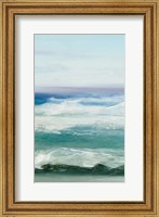 Framed Azure Ocean III