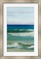 Framed Azure Ocean II