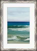 Framed Azure Ocean II