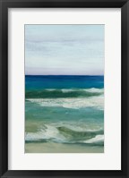 Framed Azure Ocean II