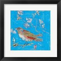 Framed Blue Bird