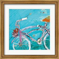 Framed Ride Blue Pink