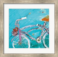 Framed Ride Blue Pink