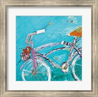 Framed Ride Blue Pink