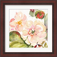 Framed 'Desert Rose III' border=