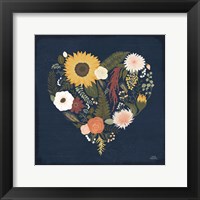 Autumn Romance X Framed Print