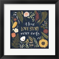 Autumn Romance V Framed Print