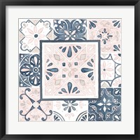 Framed Garden Getaway Patchwork V Blush