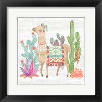 Framed Lovely Llamas IV