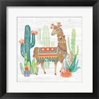 Framed Lovely Llamas III