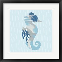 Coastal Cool I Framed Print