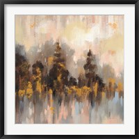Framed Blushing Forest II