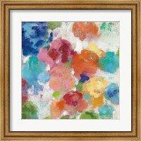 Framed Hydrangea Bouquet I Square III