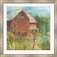 Framed Barn Orchard