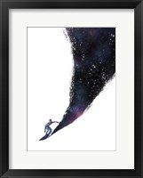 Framed Surfing The Universe