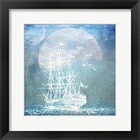Framed Sailor Away Ship 2