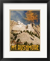 Framed Mt Rushmore