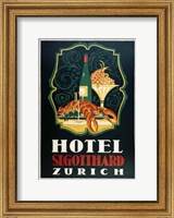 Framed Hotel Zurich