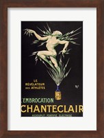 Framed L' Embrocation Chanteclair