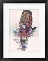 Framed Journeying Spirit (Mountain Lion)