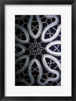 Framed Bruges Belgium Detail Of Hand Made Lace