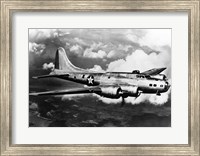 Framed 1940s World War Ii Airplane Boeing B-17E Bomber