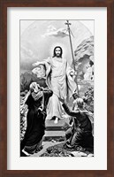 Framed Jesus Christ The Resurrection Easter