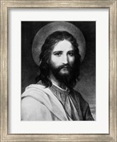 Framed Painting Titled The Christ Portrait Of Jesus Christ