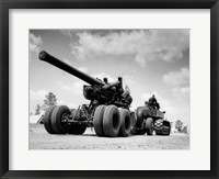 Framed 1940s Army Track Laying Vehicle