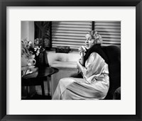 Framed 1930s Woman Sneezing Coughing