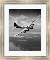 Framed 1940s Us Army Aircraft World War Ii B-17