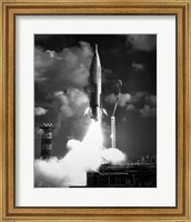 Framed 1960s Atlas Icbm Launch