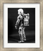 Framed 1960s Side View Of Astronaut