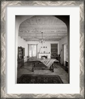 Framed 1920s Interior Mexican Spanish Style Parlor