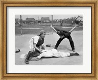 Framed 1950s Little League Umpire