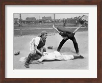 Framed 1950s Little League Umpire