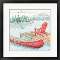 Lake Moments IV Framed Print