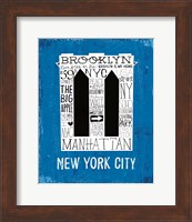 Framed Iconic NYC V