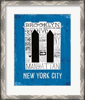 Framed Iconic NYC V
