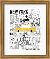 Framed Iconic NYC III