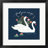 Swan Lake II Framed Print