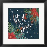Christmas Bloom V Framed Print