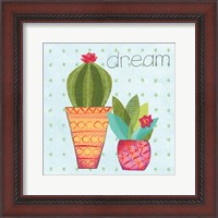 Framed Southwest Cactus IV